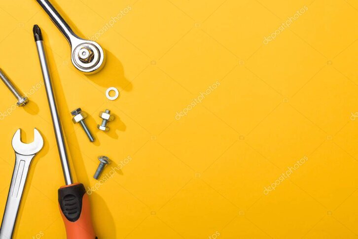 Kit di manutenzione con utensili per impianti industriali