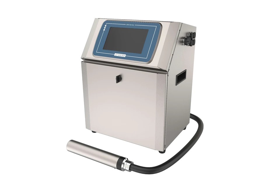 Stampante inkjet continua a carattere piccolo su linea di produzione