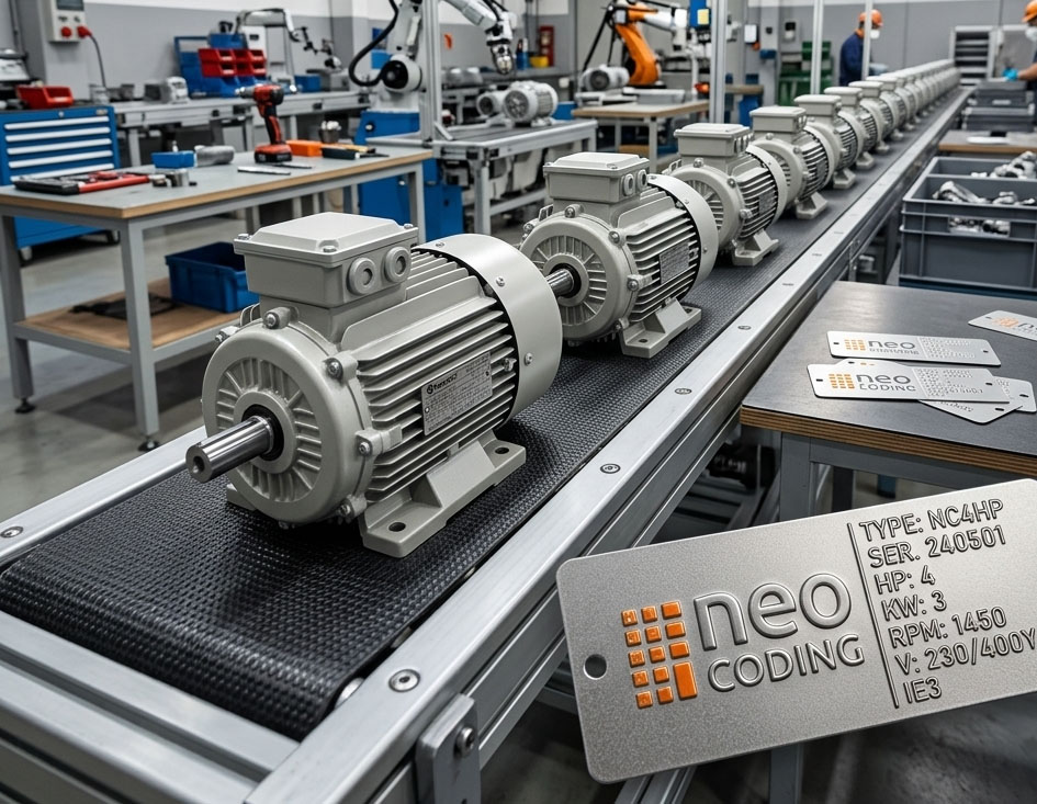 Sistema laser per marcatura industriale